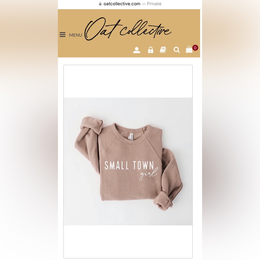 Small Town Girl Sweatshirt - Picture 2 of 2